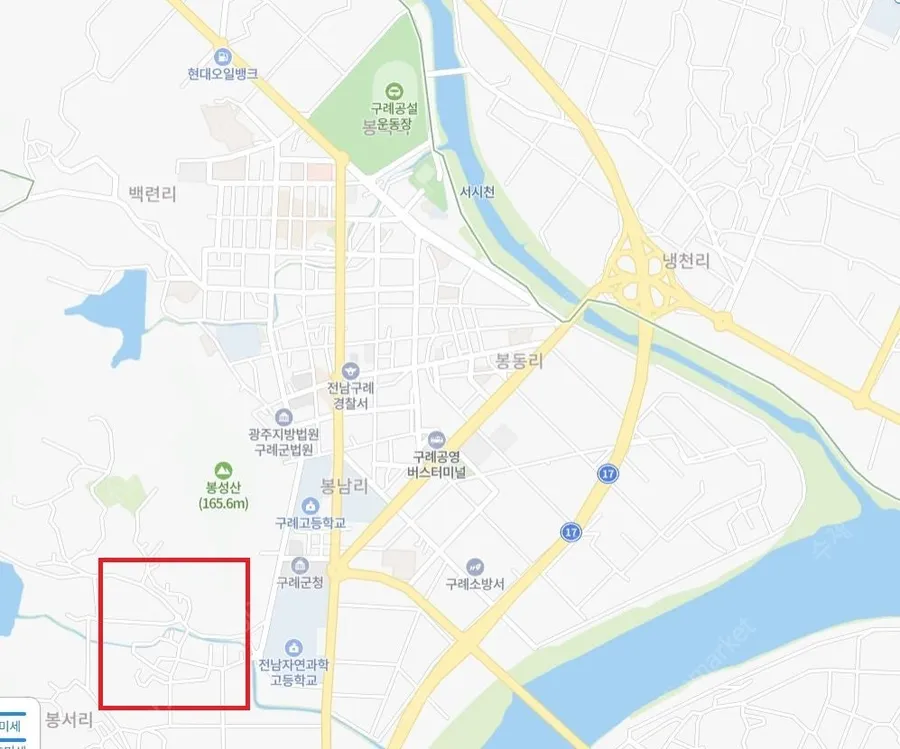 전남 구례 시골집 매매 - 읍내 인접, 텃밭 딸린 한옥