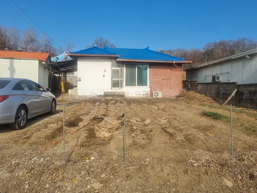 강원 원주 시골집 월세 - 섬강 인근 텃밭 있는 촌집